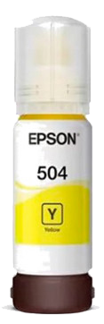 Botellas de tintas EPSON 504 Yellow